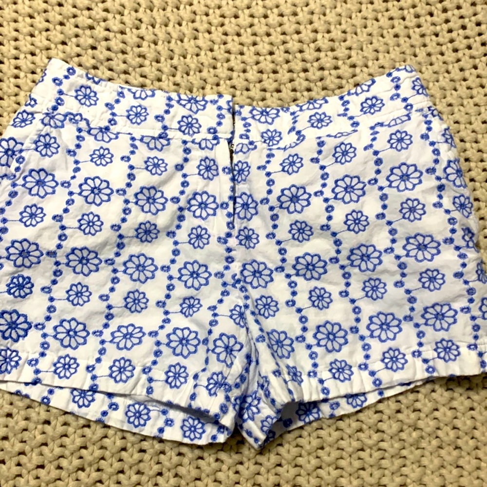 Vineyard Vines Breaker Blue Eyelet Classic Shorts 3.5”